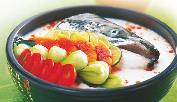 木瓜酸湯三文魚